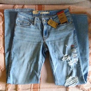 Women's Levi's super low boot cut